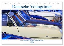 Deutsche Youngtimer vom Frankfurter Taxifahrer Petrus Bodenstaff (Tischkalender 2024 DIN A5 quer), CALVENDO Monatskalender