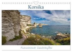 Korsika - Faszinierende Landschaften (Wandkalender 2024 DIN A4 quer), CALVENDO Monatskalender