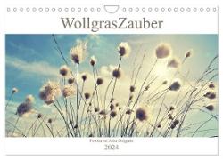 Wollgraszauber (Wandkalender 2024 DIN A4 quer), CALVENDO Monatskalender