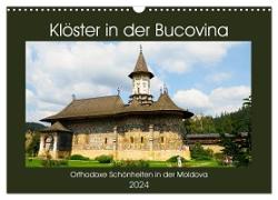 Klöster in der Bucovina (Wandkalender 2024 DIN A3 quer), CALVENDO Monatskalender