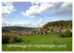 Unterwegs im Nürnberger Land (Wandkalender 2024 DIN A4 quer), CALVENDO Monatskalender