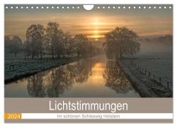 Lichtstimmungen im schönen Schleswig Holstein (Wandkalender 2024 DIN A4 quer), CALVENDO Monatskalender
