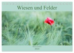Wiesen und Felder (Tischkalender 2024 DIN A5 quer), CALVENDO Monatskalender
