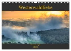 Westerwaldliebe (Wandkalender 2024 DIN A3 quer), CALVENDO Monatskalender