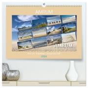 Amrum, inspirierende Landschaft (hochwertiger Premium Wandkalender 2024 DIN A2 quer), Kunstdruck in Hochglanz