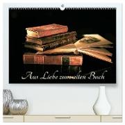 Aus Liebe zu alten Büchern (hochwertiger Premium Wandkalender 2024 DIN A2 quer), Kunstdruck in Hochglanz