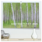 ABSTRAKTIONEN 2024 (hochwertiger Premium Wandkalender 2024 DIN A2 quer), Kunstdruck in Hochglanz