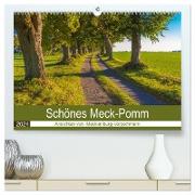 Schönes Meck-Pomm (hochwertiger Premium Wandkalender 2024 DIN A2 quer), Kunstdruck in Hochglanz