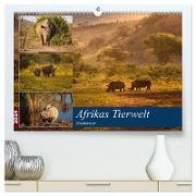 Afrikas Tierwelt: Nashörner (hochwertiger Premium Wandkalender 2024 DIN A2 quer), Kunstdruck in Hochglanz