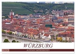 WÜRZBURG - ALTSTADT IMPRESSIONEN (Wandkalender 2024 DIN A2 quer), CALVENDO Monatskalender