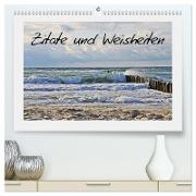 Zitate und Weisheiten (hochwertiger Premium Wandkalender 2024 DIN A2 quer), Kunstdruck in Hochglanz