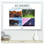 El Hierro - Die ursprünglichste Insel der Kanaren (hochwertiger Premium Wandkalender 2024 DIN A2 quer), Kunstdruck in Hochglanz
