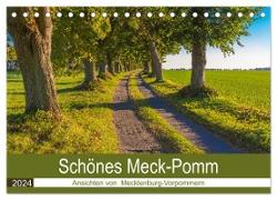 Schönes Meck-Pomm (Tischkalender 2024 DIN A5 quer), CALVENDO Monatskalender