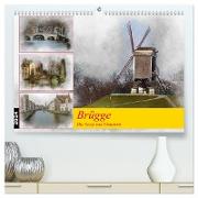 Brügge, die Perle von Flandern (hochwertiger Premium Wandkalender 2024 DIN A2 quer), Kunstdruck in Hochglanz