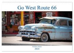 Go west Route 66 (Wandkalender 2024 DIN A2 quer), CALVENDO Monatskalender