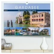 Gardasee, das Paradies im Norden Italiens (hochwertiger Premium Wandkalender 2024 DIN A2 quer), Kunstdruck in Hochglanz