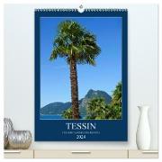 Tessin (hochwertiger Premium Wandkalender 2024 DIN A2 hoch), Kunstdruck in Hochglanz