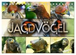Jagdvögel (Tischkalender 2024 DIN A5 quer), CALVENDO Monatskalender