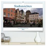 Stadtansichten, Linz am Rhein die bunte Stadt (hochwertiger Premium Wandkalender 2024 DIN A2 quer), Kunstdruck in Hochglanz
