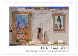 Portugal. Die Algarve zwischen Faro und Castro Marim (Wandkalender 2024 DIN A2 quer), CALVENDO Monatskalender