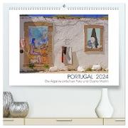Portugal. Die Algarve zwischen Faro und Castro Marim (hochwertiger Premium Wandkalender 2024 DIN A2 quer), Kunstdruck in Hochglanz