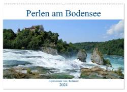 Perlen am Bodensee (Wandkalender 2024 DIN A2 quer), CALVENDO Monatskalender