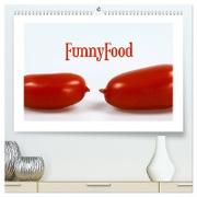 FunnyFood (hochwertiger Premium Wandkalender 2024 DIN A2 quer), Kunstdruck in Hochglanz