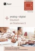 Analog + digital Deutsch an Stationen 3