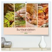 Buntsandstein - Sandstein im Dahner Felsenland (hochwertiger Premium Wandkalender 2024 DIN A2 quer), Kunstdruck in Hochglanz