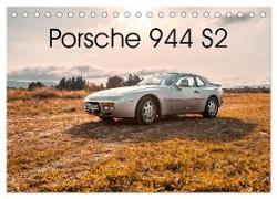 ´89 Porsche 944 S2 (Tischkalender 2024 DIN A5 quer), CALVENDO Monatskalender