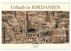 Urlaub in JORDANIEN (Wandkalender 2024 DIN A4 quer), CALVENDO Monatskalender