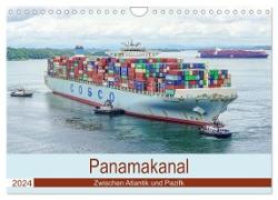 Panamakanal - Zwischen Atlantik und Pazifik (Wandkalender 2024 DIN A4 quer), CALVENDO Monatskalender