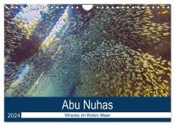 Abu Nuhas - Wracks im Roten Meer (Wandkalender 2024 DIN A4 quer), CALVENDO Monatskalender