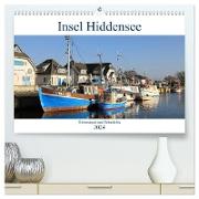 Insel Hiddensee - Stimmungen und Sehnsüchte (hochwertiger Premium Wandkalender 2024 DIN A2 quer), Kunstdruck in Hochglanz