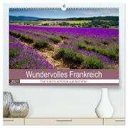 Wundervolles Frankreich (hochwertiger Premium Wandkalender 2024 DIN A2 quer), Kunstdruck in Hochglanz