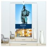 Siegener Stadtansichten (hochwertiger Premium Wandkalender 2024 DIN A2 hoch), Kunstdruck in Hochglanz