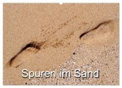 Spuren im Sand (Wandkalender 2024 DIN A2 quer), CALVENDO Monatskalender