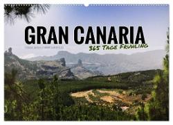 Gran Canaria - 365 Tage Frühling (Wandkalender 2024 DIN A2 quer), CALVENDO Monatskalender