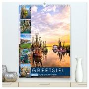 GREETSIEL Rund um den Hafen (hochwertiger Premium Wandkalender 2024 DIN A2 hoch), Kunstdruck in Hochglanz