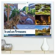 In und um Pirmasens (hochwertiger Premium Wandkalender 2024 DIN A2 quer), Kunstdruck in Hochglanz