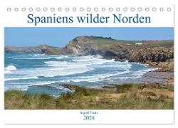 Spaniens wilder Norden (Tischkalender 2024 DIN A5 quer), CALVENDO Monatskalender