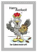 HarryKuckuck - Der Schwarzwald ruft (Tischkalender 2024 DIN A5 hoch), CALVENDO Monatskalender