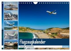 Flugzeugkalender 2024 (Wandkalender 2024 DIN A4 quer), CALVENDO Monatskalender