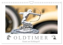 Oldtimer - Kunst am Kühlergrill (Wandkalender 2024 DIN A4 quer), CALVENDO Monatskalender