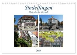Sindelfingen - Historische Altstadt (Wandkalender 2024 DIN A4 quer), CALVENDO Monatskalender