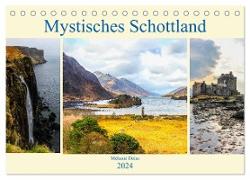 Mystisches Schottland (Tischkalender 2024 DIN A5 quer), CALVENDO Monatskalender