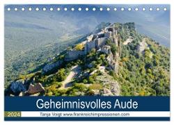 Geheimnisvolles Aude (Tischkalender 2024 DIN A5 quer), CALVENDO Monatskalender