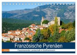 Französische Pyrenäen (Tischkalender 2024 DIN A5 quer), CALVENDO Monatskalender