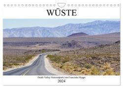 Wüste - Death Valley Nationalpark (Wandkalender 2024 DIN A4 quer), CALVENDO Monatskalender