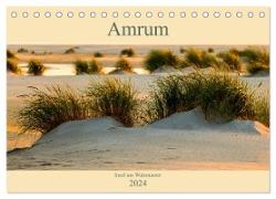 Amrum Insel am Wattenmeer (Tischkalender 2024 DIN A5 quer), CALVENDO Monatskalender